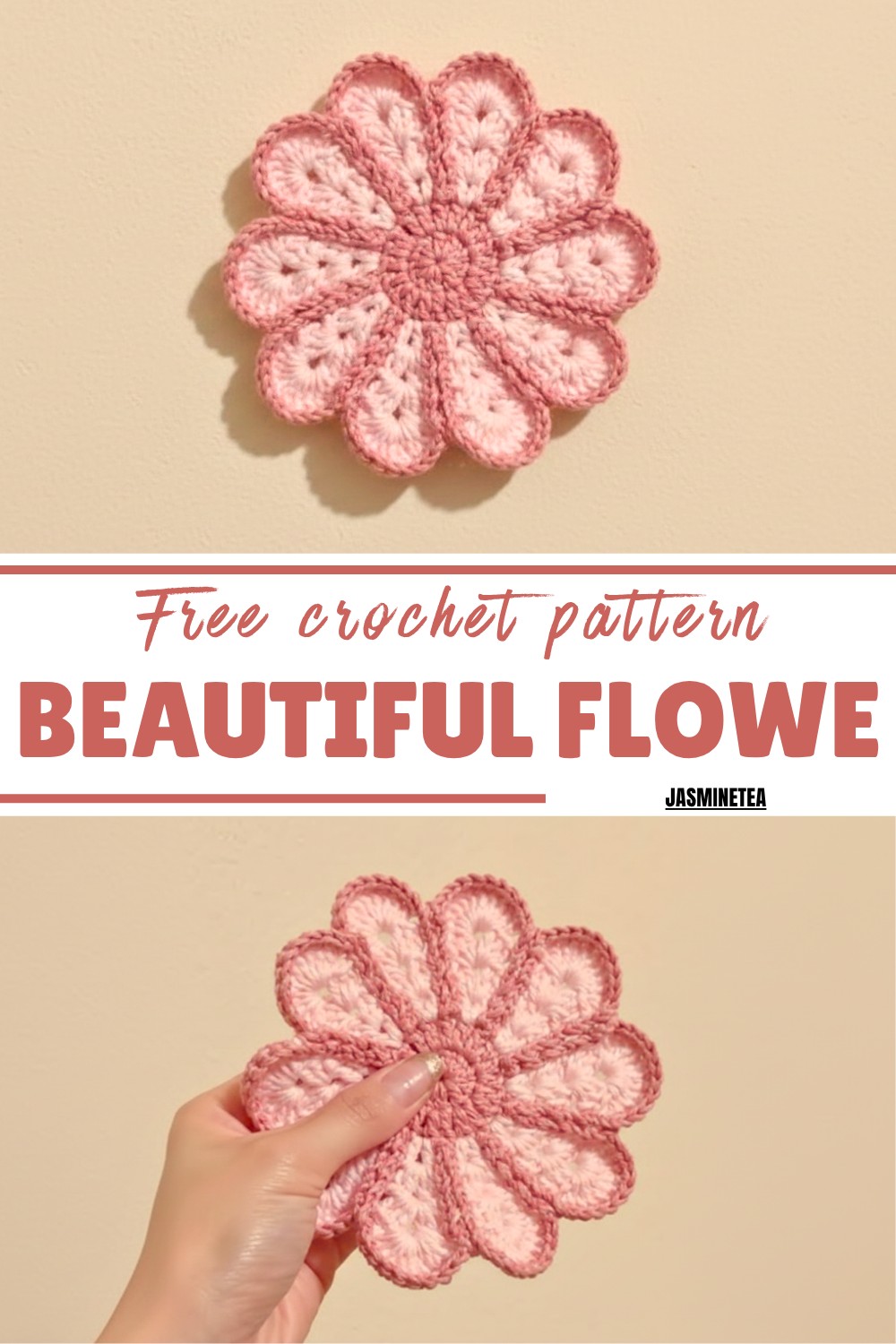 Beautiful Crochet Flower Pattern
