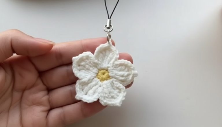Beautiful Crochet Flower Pattern 7