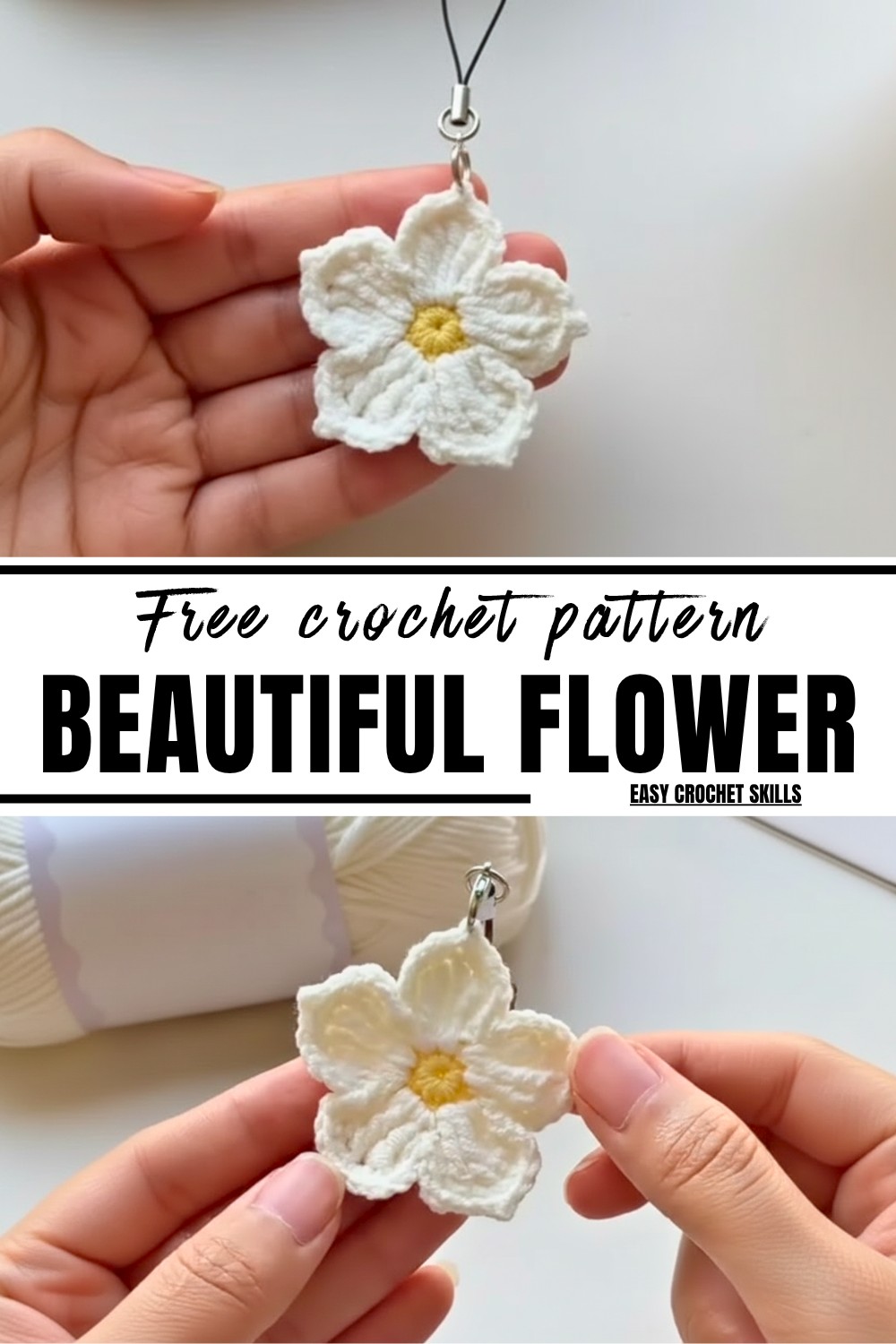 Beautiful Crochet Flower Pattern