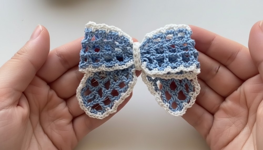 How to Crochet Lace Bow Pattern That Adds a Touch of Grace - The Newlywed