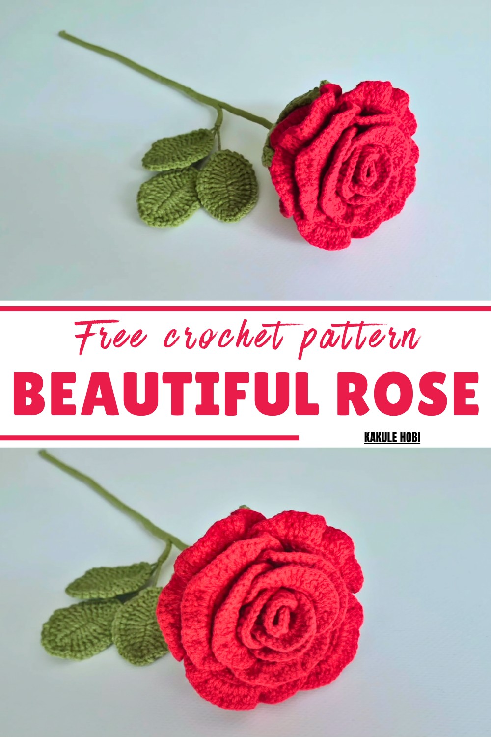 Beautiful Crochet Rose Pattern