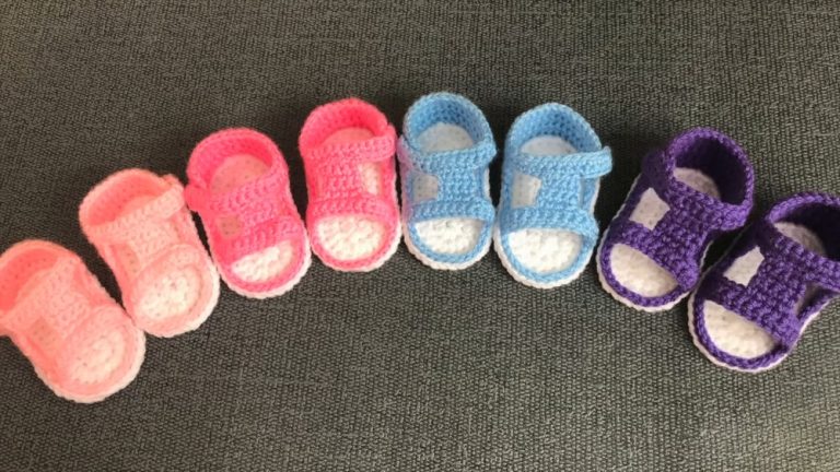 Beautiful Crochet Sandals Pattern 9