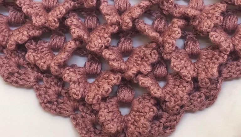 Beautiful Crochet Shawl Pattern 8