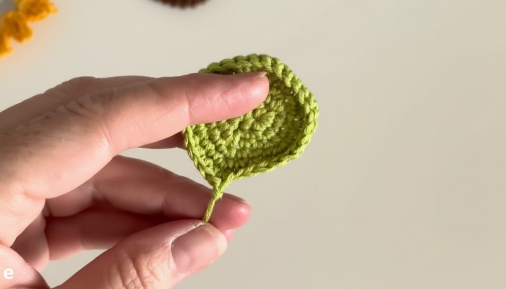 Beautiful Crochet Sunflower Pattern 3