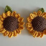 Beautiful Crochet Sunflower Pattern 8