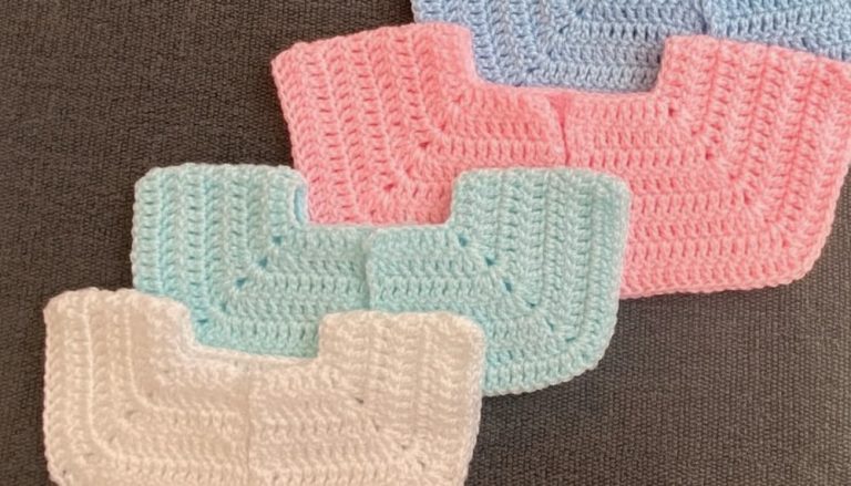 Beautiful Crochet Yoke Pattern 9
