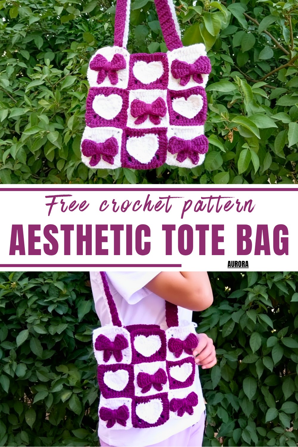 Crochet Aesthetic Tote Bag Pattern