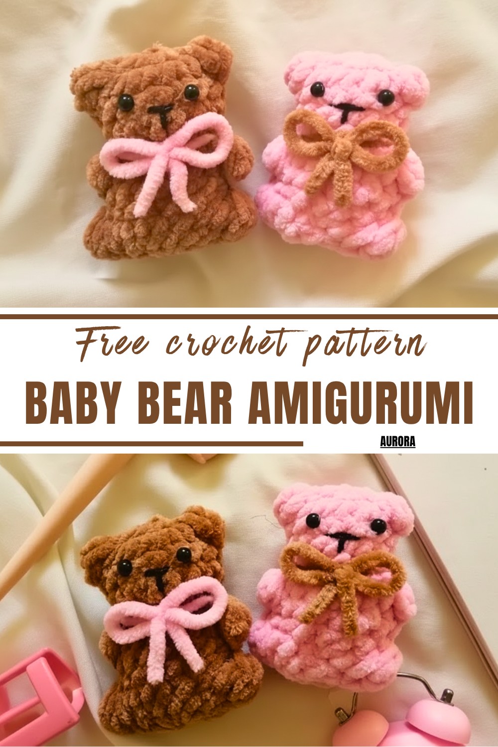 Crochet Baby Bear Amigurumi Pattern