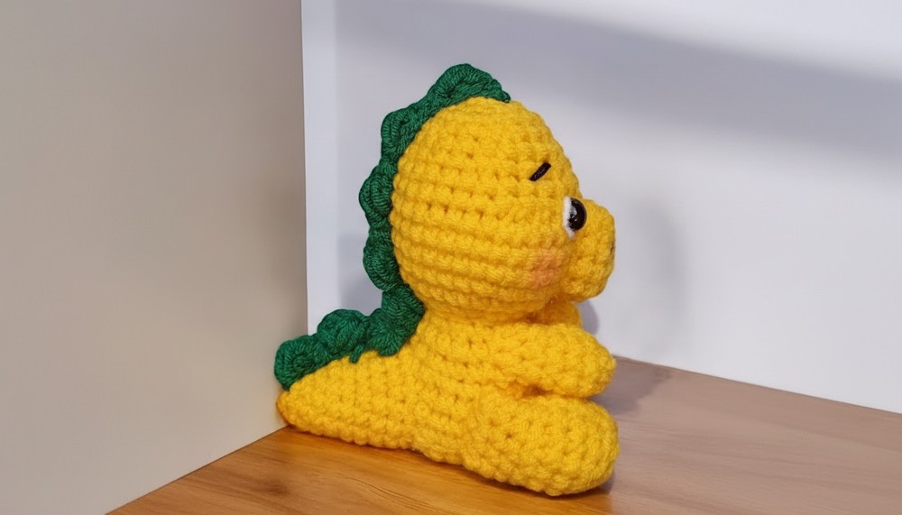 Crochet Baby Dinosaur Amigurumi Pattern 9