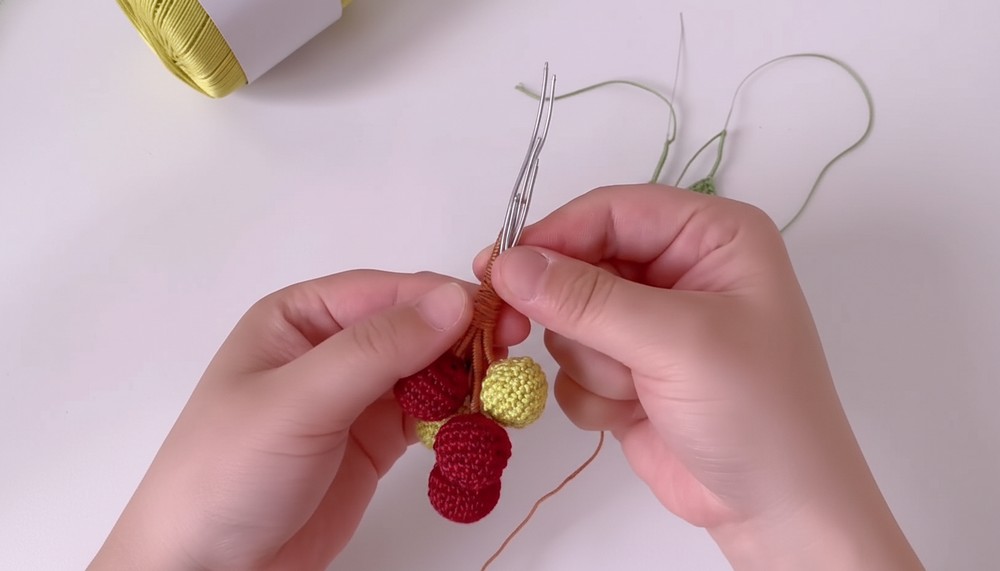 Crochet Bunch Of Lychees Pattern 5