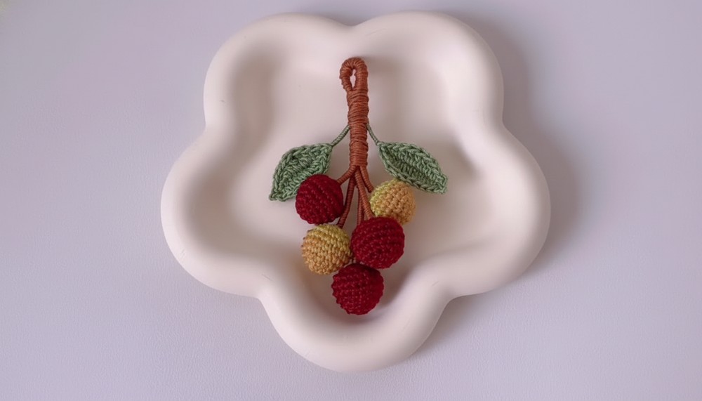 Crochet Bunch Of Lychees Pattern 8