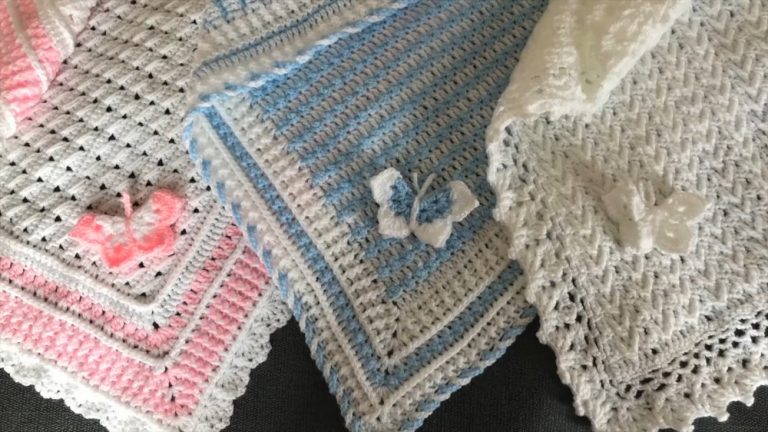 Crochet Butterfly Applique Pattern 9