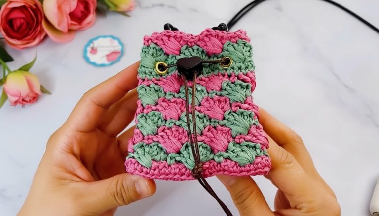 Crochet Crossbody Bag Pattern 8