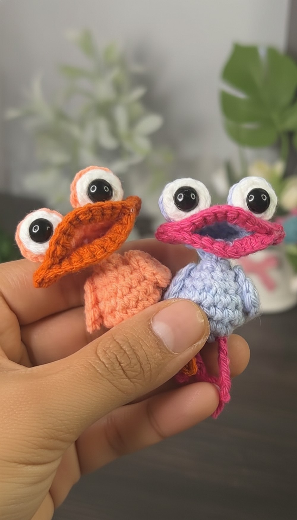 Crochet Duck Keychain Pattern 7