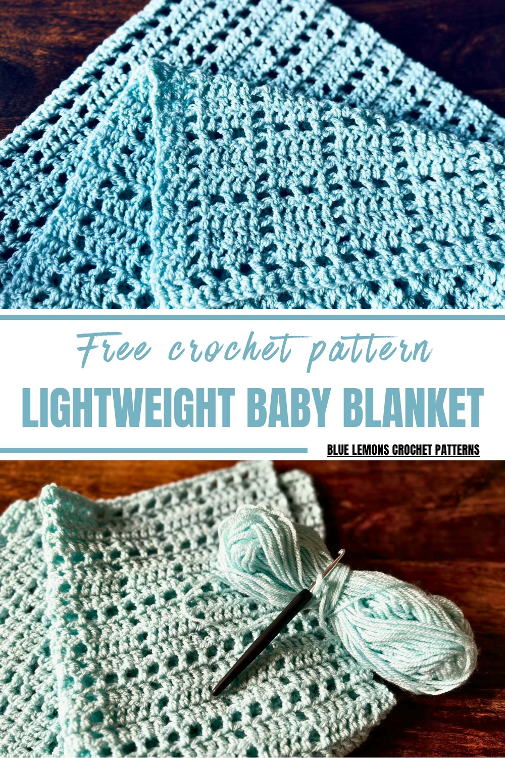 Crochet Lightweight Baby Blanket Pattern