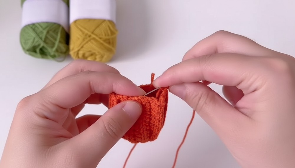 Crochet Pumpkin Amigurumi Pattern 4