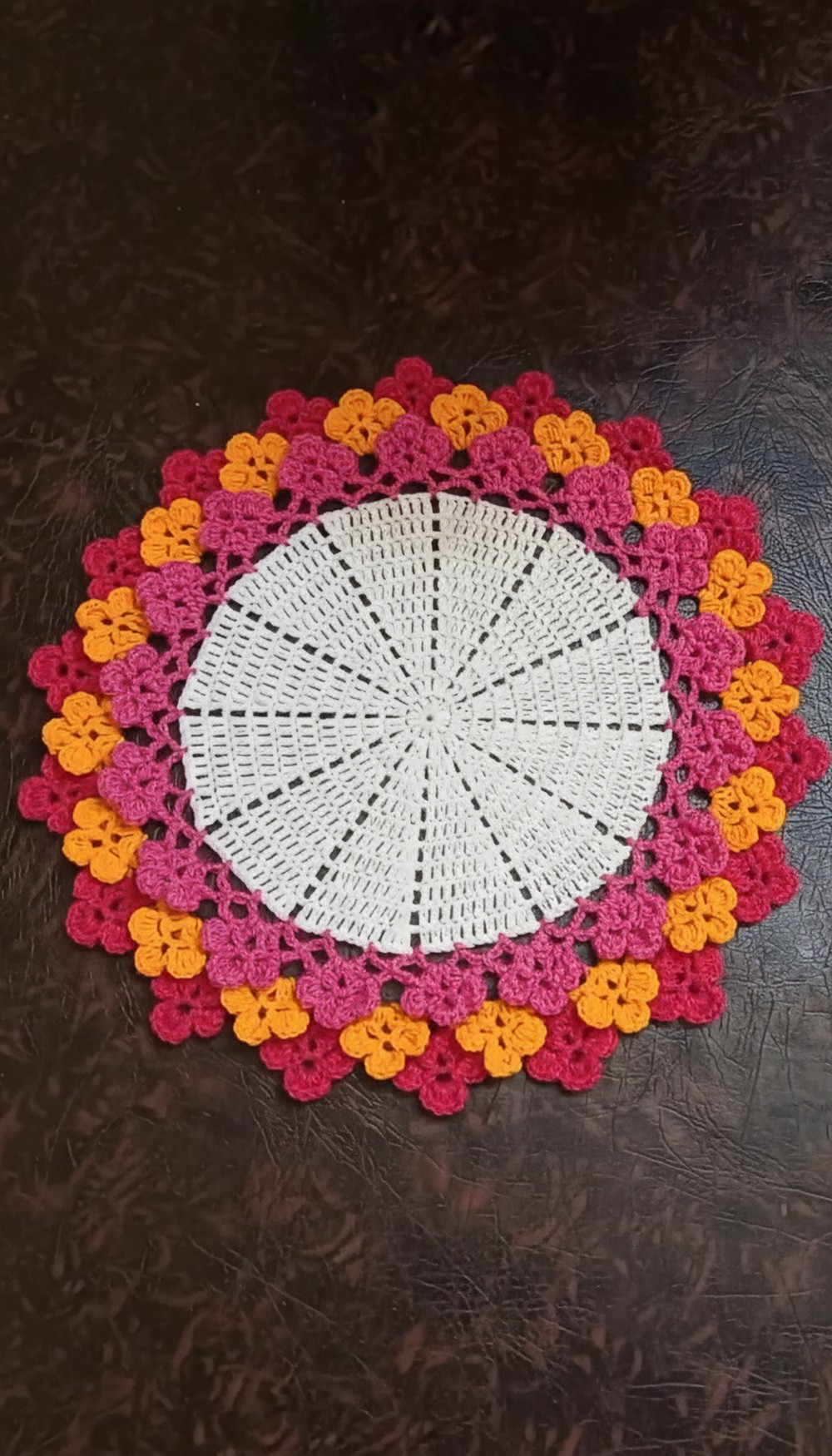 Crochet Round Placement Pattern 7