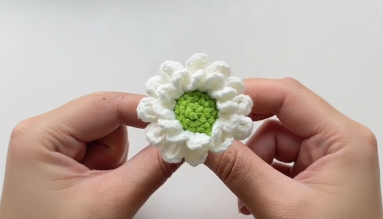 Crochet Special Daisy Flower Pattern 8