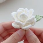 Crochet White Jasmine Flower Pattern 8