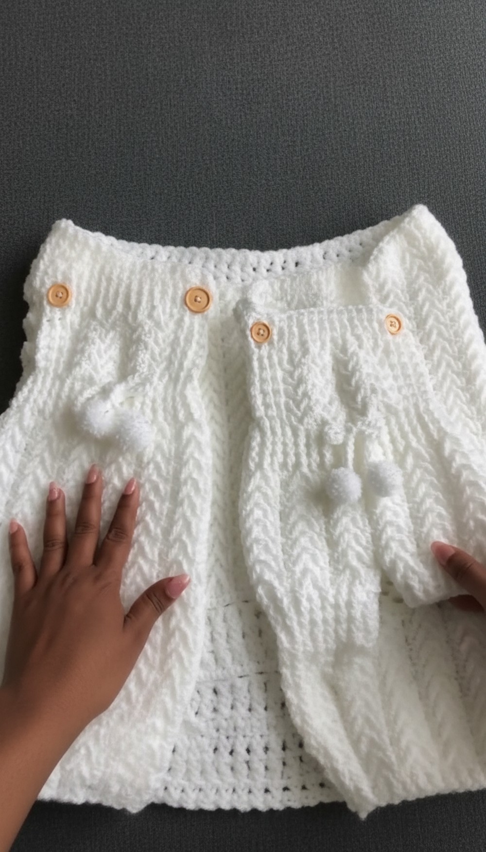 Cute Crochet Baby Overall Pattern 8