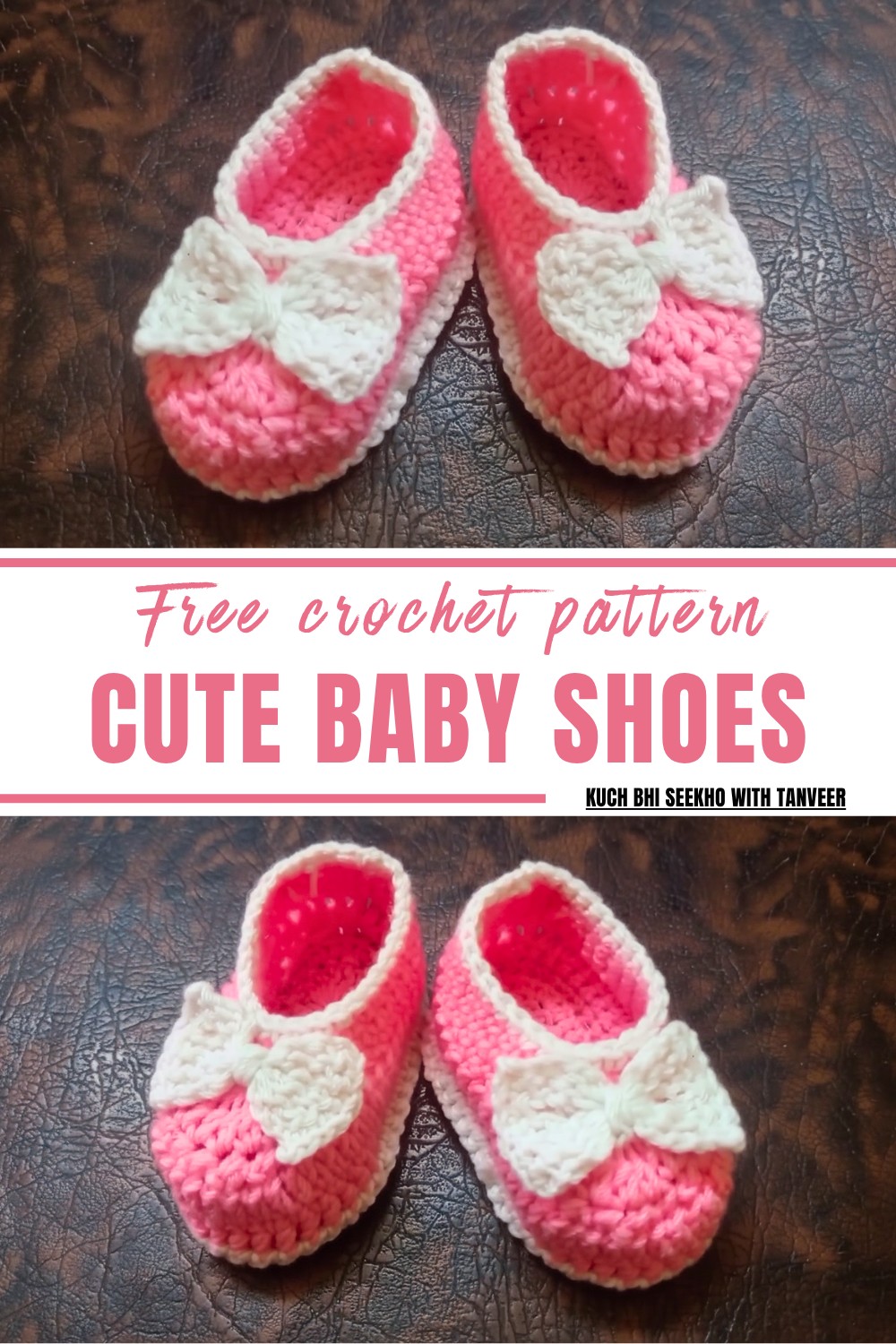 Cute Crochet Baby Shoes Pattern