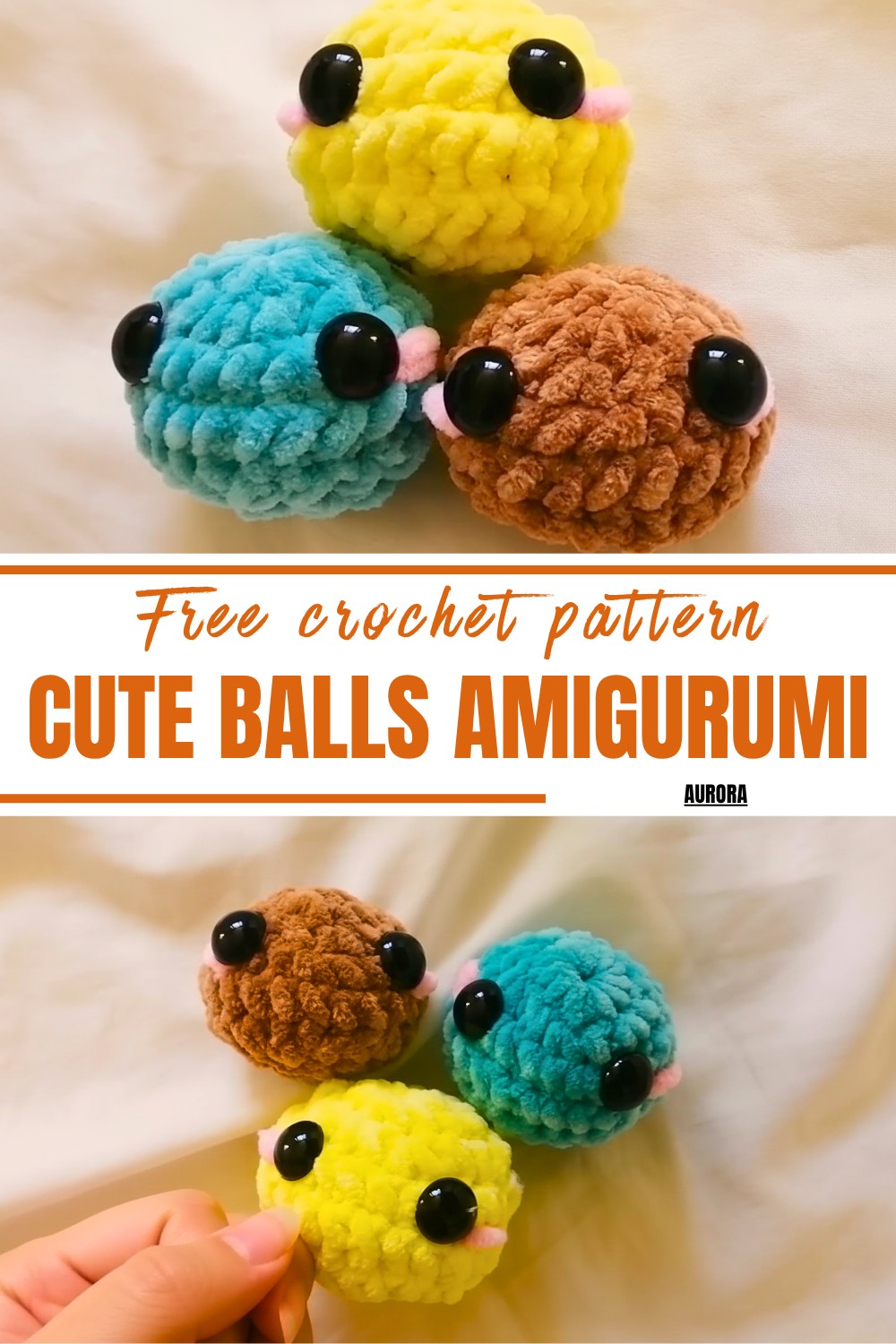 Cute Crochet Balls Amigurumi Pattern