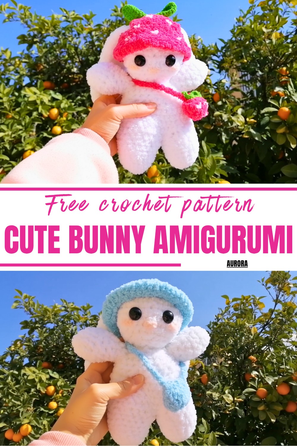 Cute Crochet Bunny Amigurumi Pattern