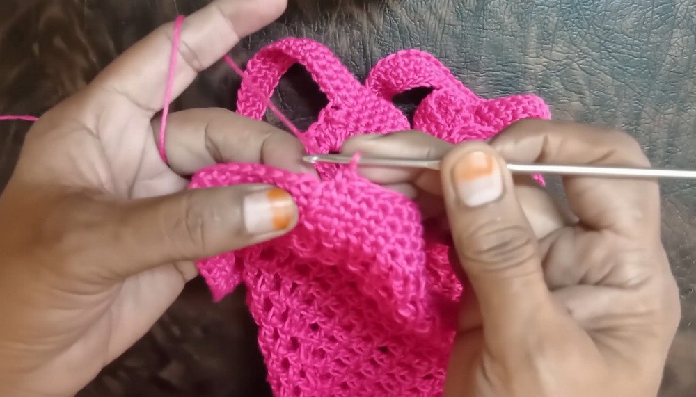 Cute Crochet Shopping Bag Pattern 6