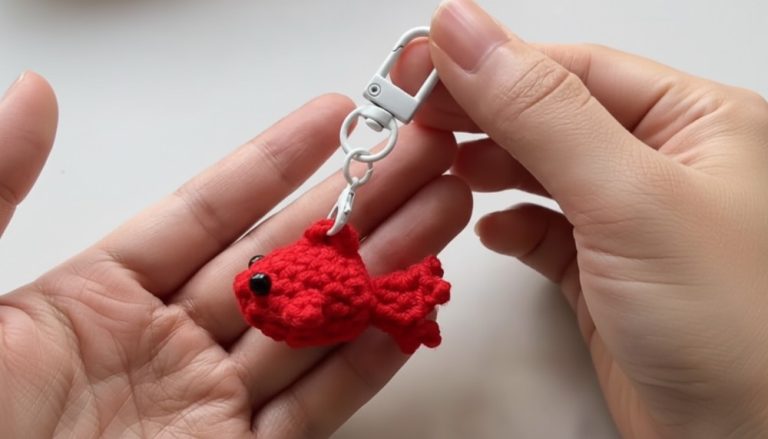 Cute Crochet Small Goldfish Pattern 7