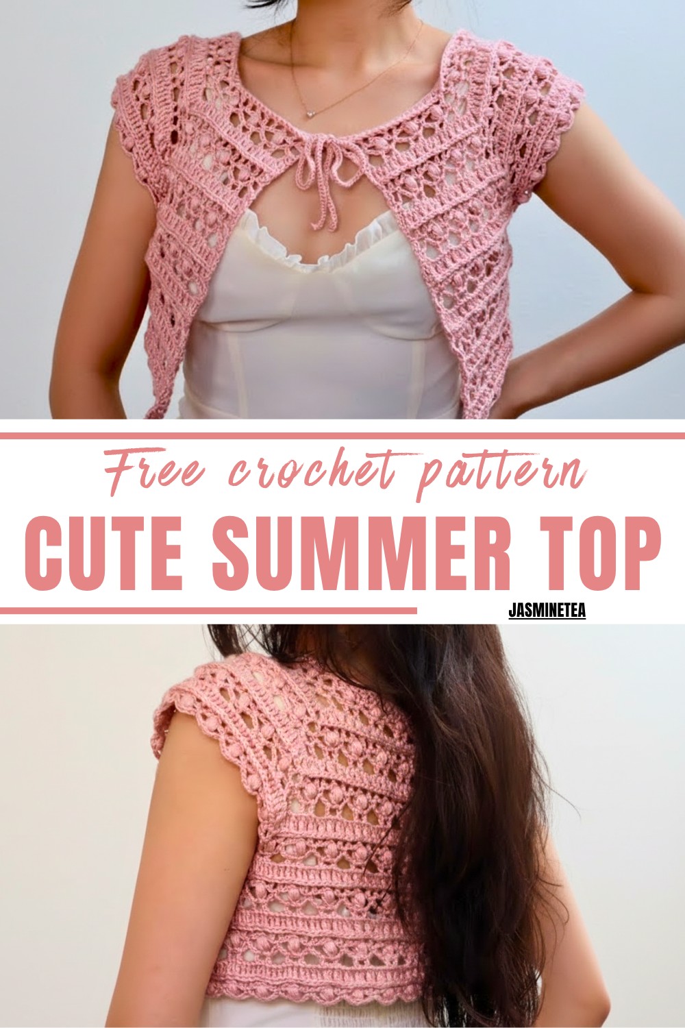Cute Crochet Summer Top Pattern