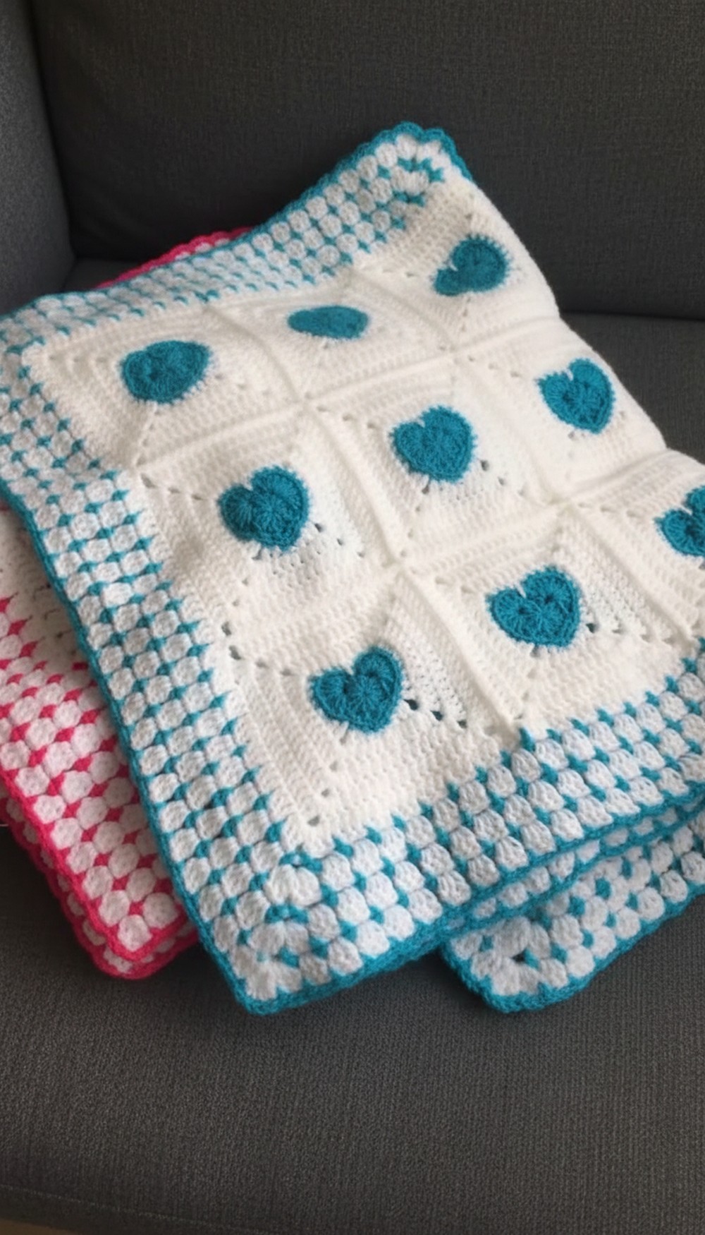 Cute & Easy Crochet Blanket Pattern 7