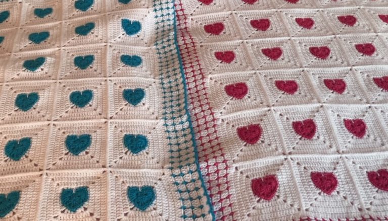 Cute & Easy Crochet Blanket Pattern 8