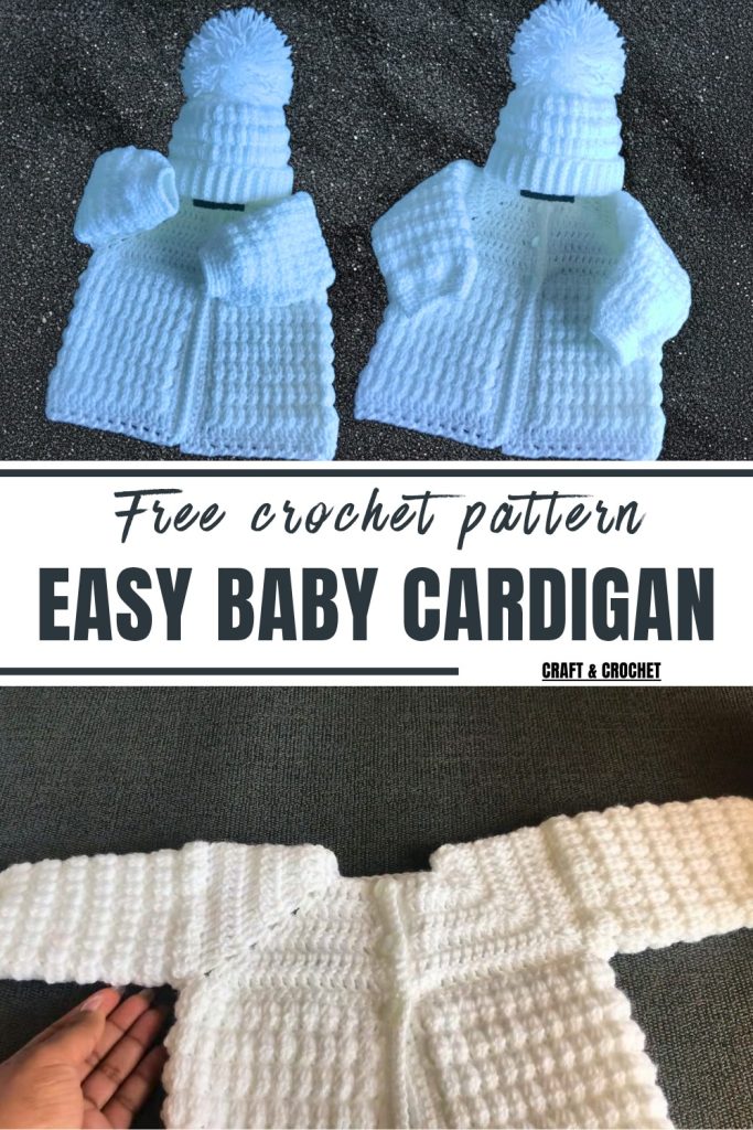 Stylish, Comfy, & Easy to Follow Crochet Baby Cardigan Pattern - The ...
