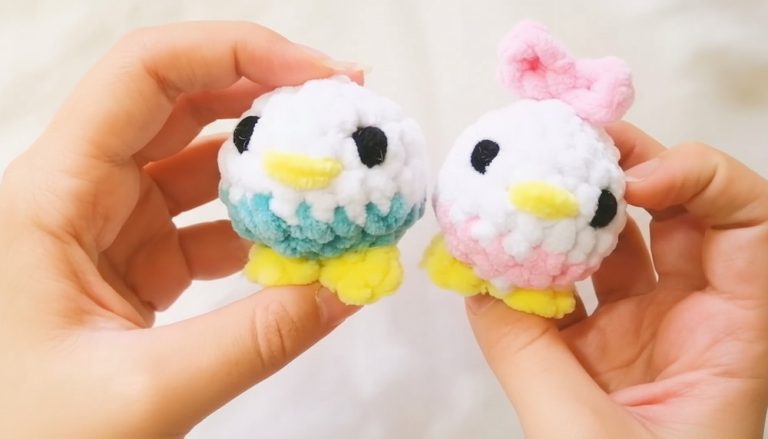 Easy Crochet Ducks Amigurumi Pattern 7