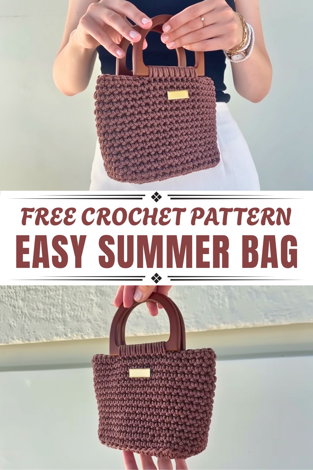 Easy Crochet Summer Bag Pattern