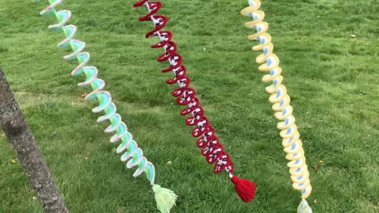Easy Crochet Wind Spinner Pattern 8
