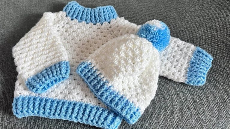 Easy & Fast Crochet Baby Hat Pattern 9