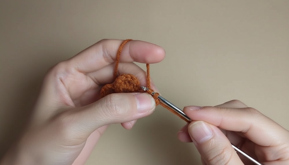 Mini Crochet Lucky Four-Leaf Clover Pattern 3