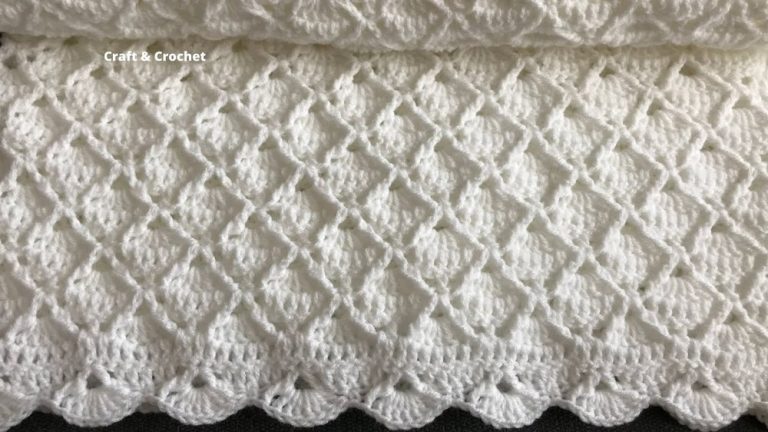 Quick Crochet Baby Blanket Pattern 10