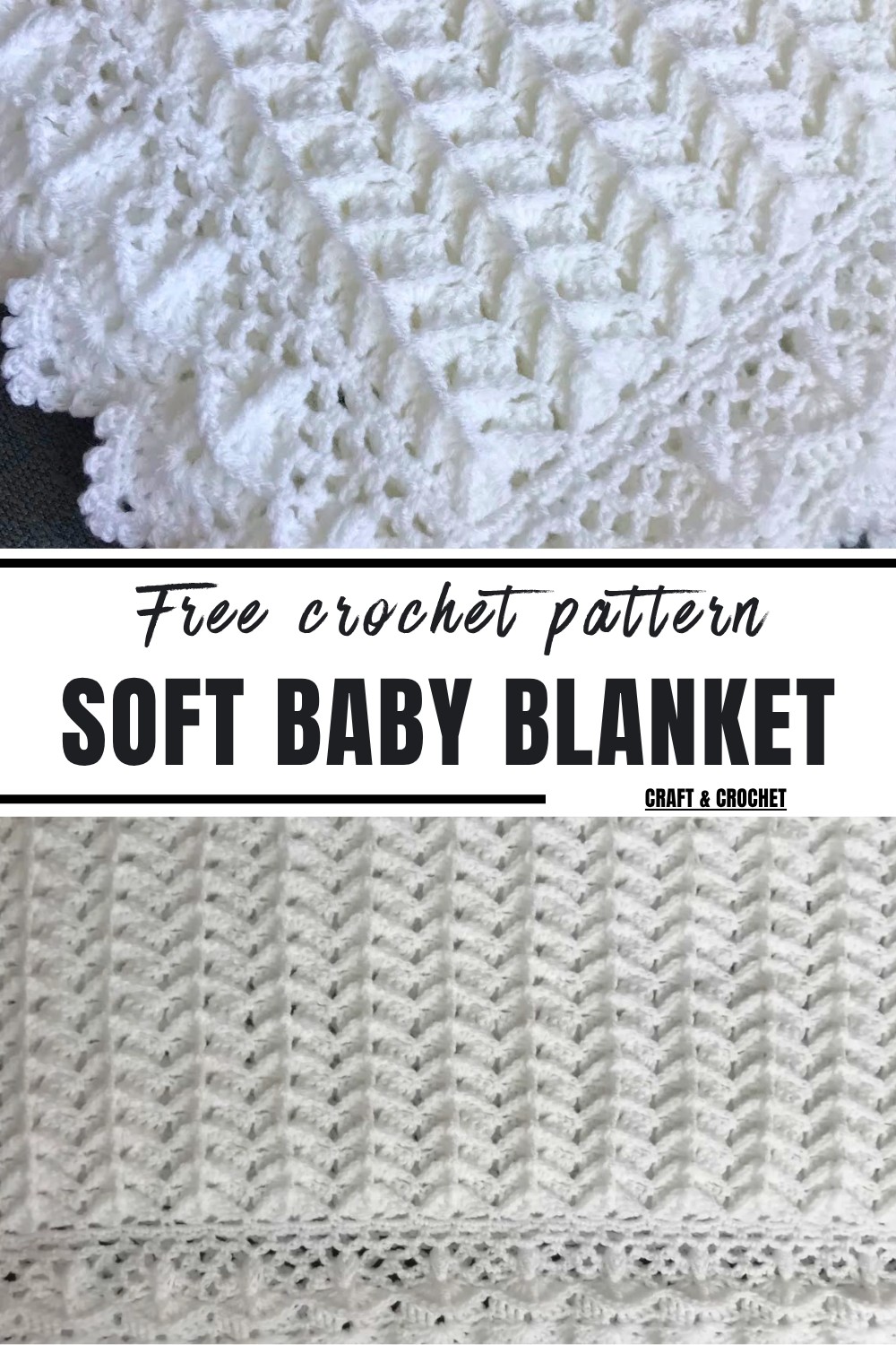 Soft Crochet Baby Blanket Pattern