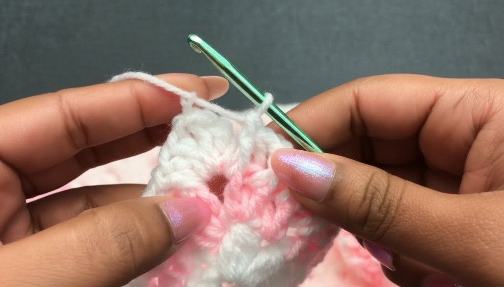 Super Crochet Baby Blanket Pattern 6