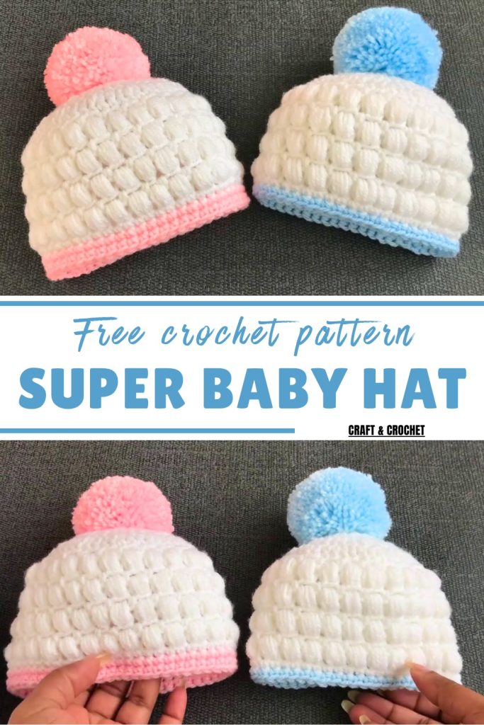 Quick and Easy Crochet Baby Hat Pattern for All Skill Levels - The Newlywed