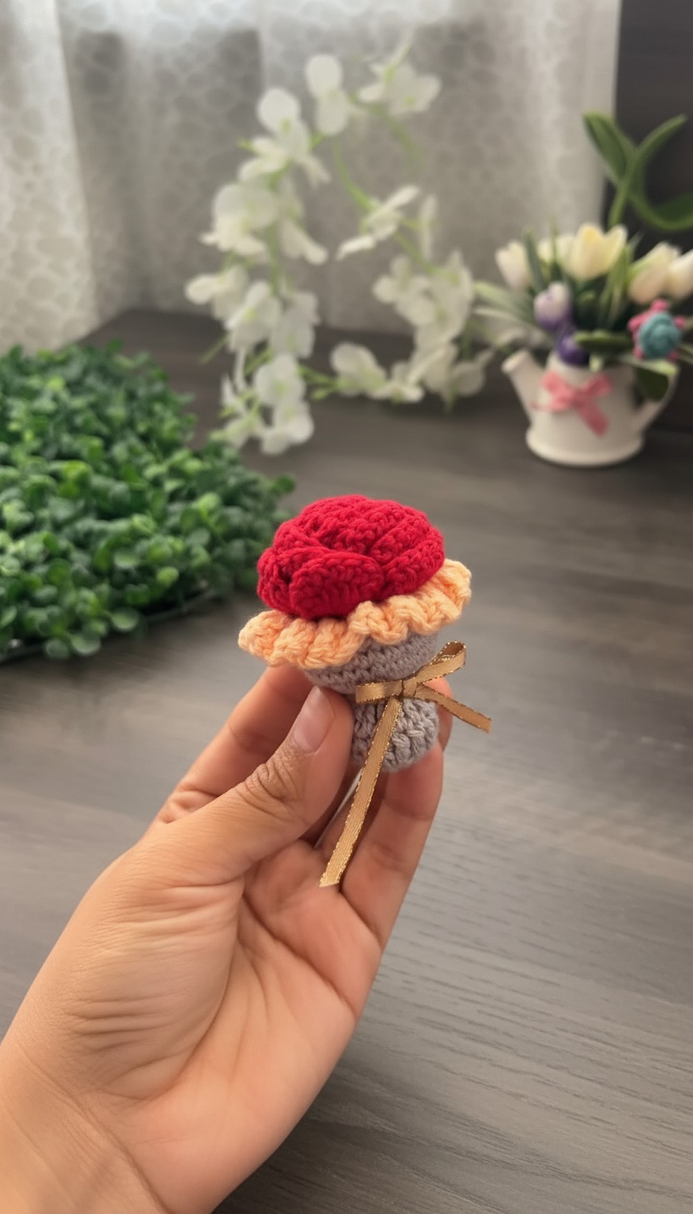 Super Crochet Rose Bouquet Pattern 7
