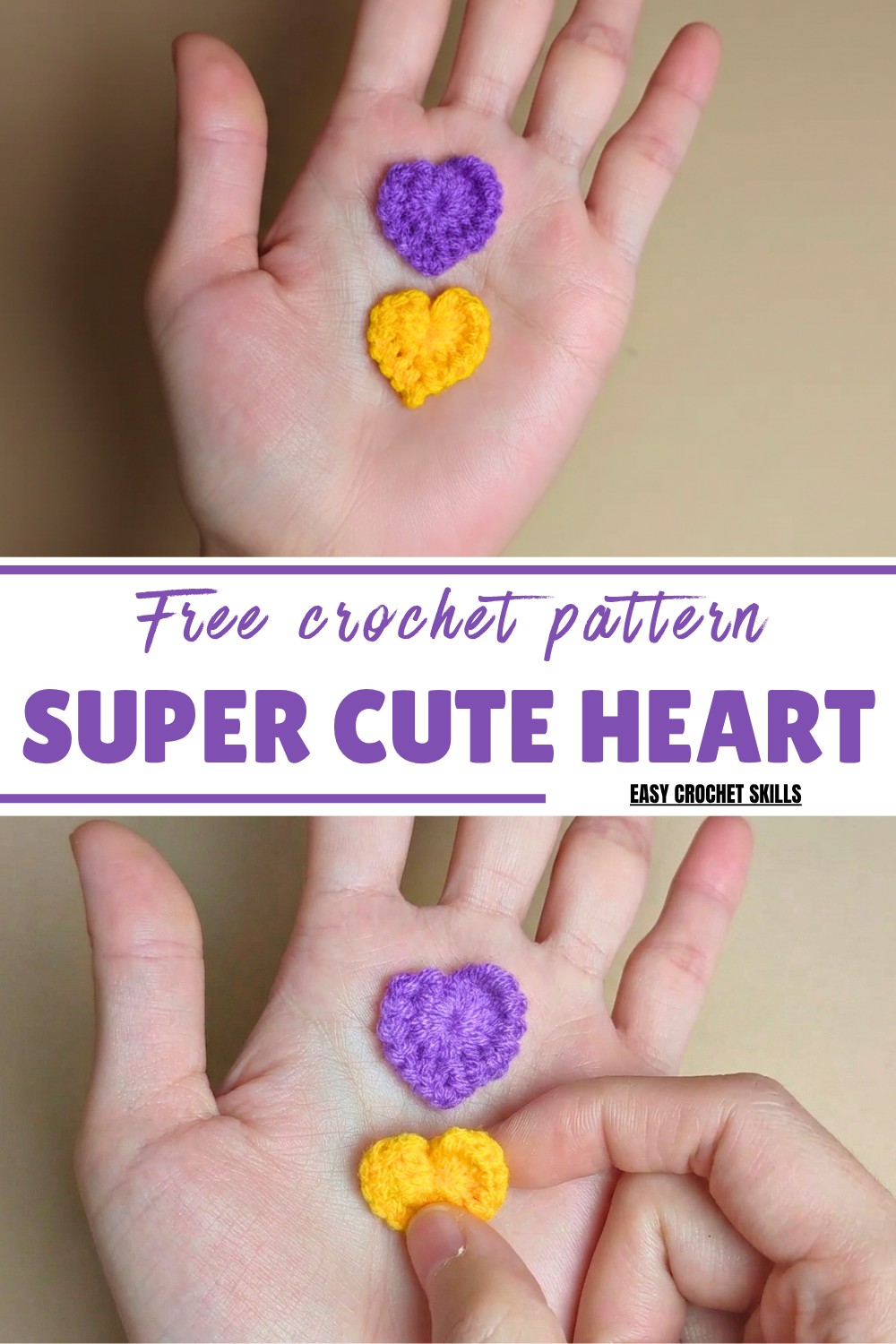 Super Cute Crochet Heart Pattern