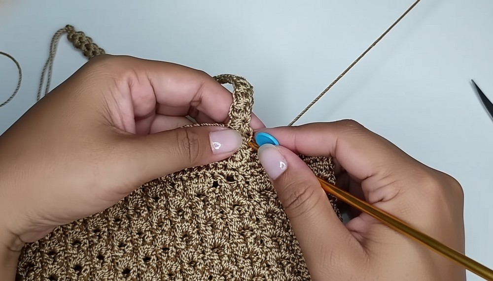 Super Easy Crochet Bag Pattern 7
