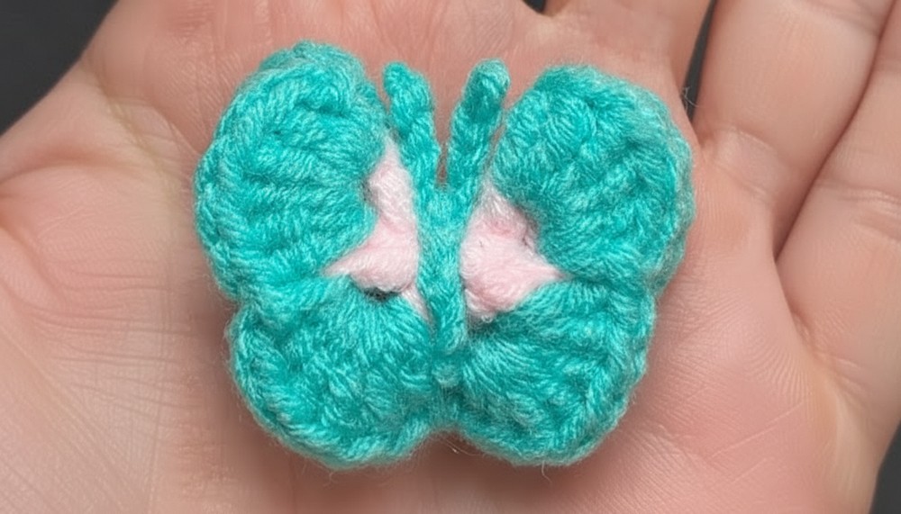 Wonderful Crochet 3D Butterfly Pattern 8