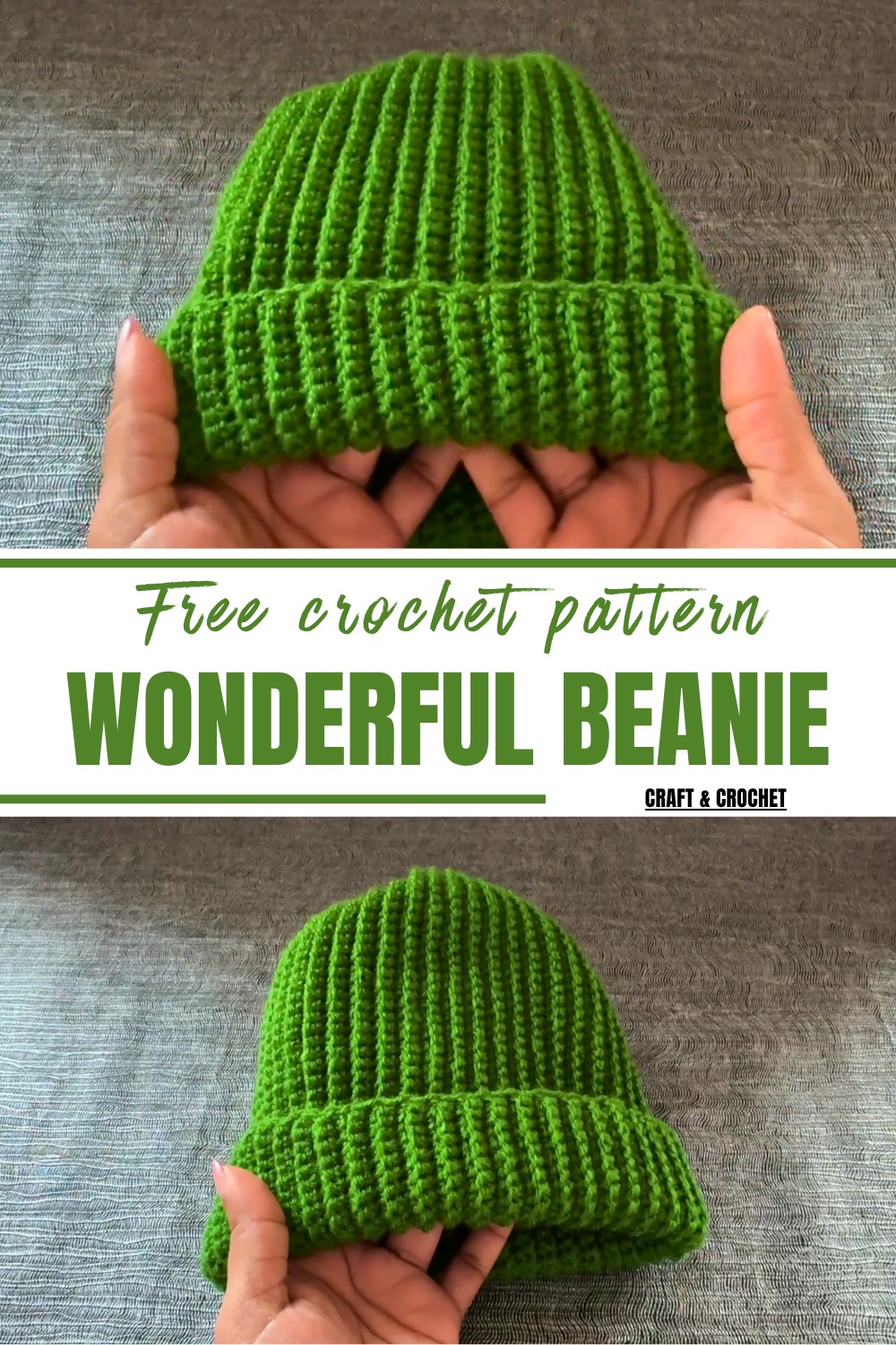 Wonderful Crochet Beanie Pattern