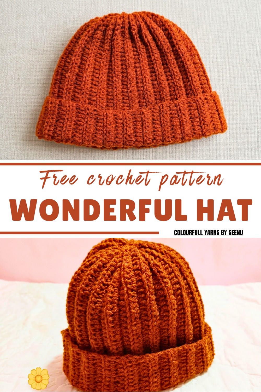 Wonderful Crochet Hat Pattern