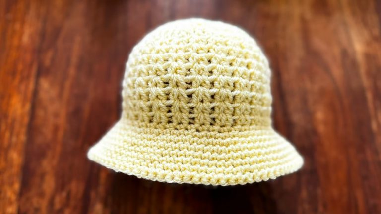 Wonderful Crochet Sun Hat Pattern 9